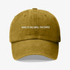 Wake Up And Smell The Coffe Gorra Prelavada