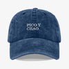 Prewashed Peaked Cap and Chao 