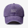 Gorra Prelavada Pico Y Chao