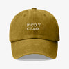 Prewashed Peaked Cap and Chao 