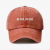 No Pain, No Gain Gorra Prelavada