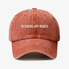No Excuses Gorra Prelavada