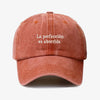 The Perfection Prewashed Cap 