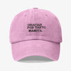 Gorra Prelavada Gracias Por Tanto