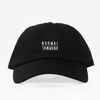 Normal &amp; Abnormal Dad Hat - Black 